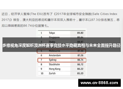 多维视角深度解析澳洲杯赛事竞技水平隐藏真相与未来全面提升路径